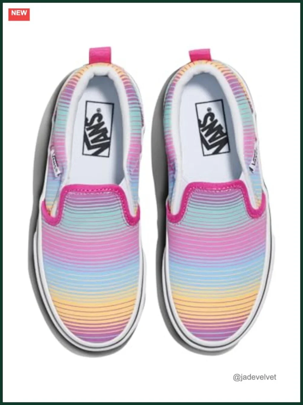 Girls Slip-on Sneakers - Canvas Athletic Shoes